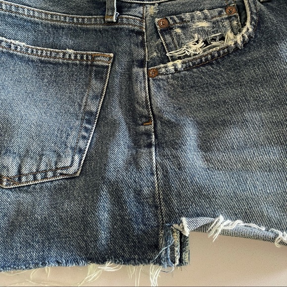 Agolde Parker Swapmeet Jean Shorts size 24 - Picture 5 of 6